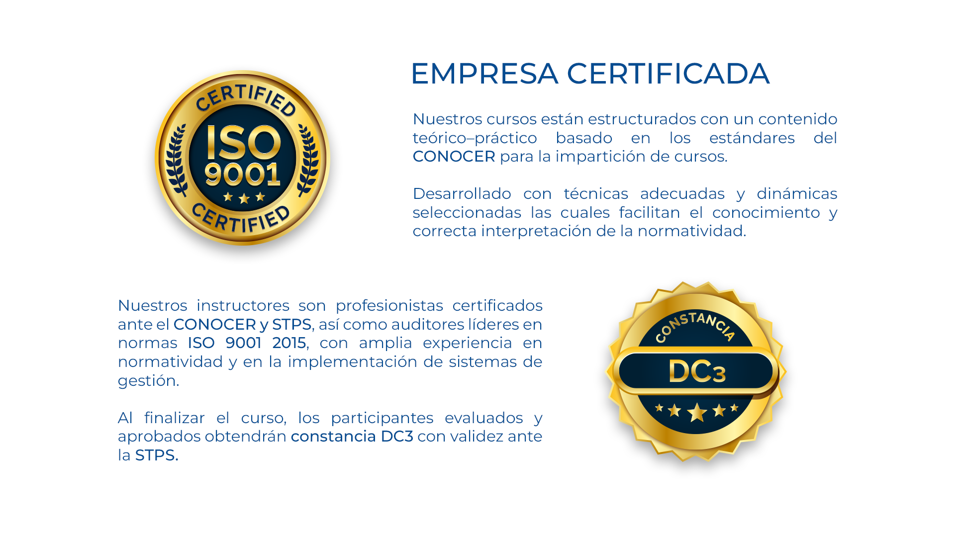 Certificación ISO 19001 2015